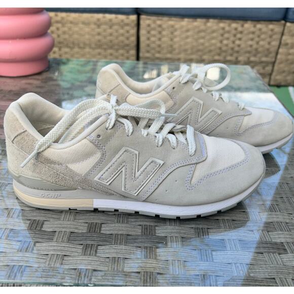 New Balance 996 Light Tan Suede Mesh Lifestyle Sneaker - Men’s Size 8 - Picture 3 of 8